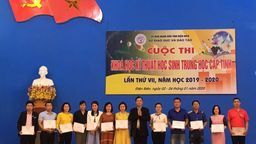 Học Sinh trường THCS xã Thanh Luông với Cuộc thi Khoa học kĩ thuật cấp tỉnh năm học 2019 - 2020