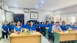 Chi đoàn Trường THCS xã Thanh Luông kết nạp đoàn viên mới - Hoạt động trải nghiệm chào mừng kỷ niệm 48 năm ngày giải phóng miền nam thống nhất đất nước (30/04/1975 – 30/04/2023)